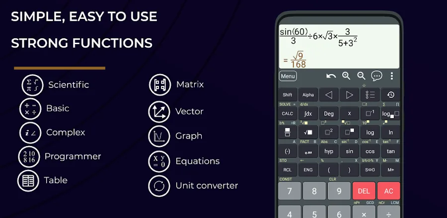 HiEdu Calculator Pro screenshot 1