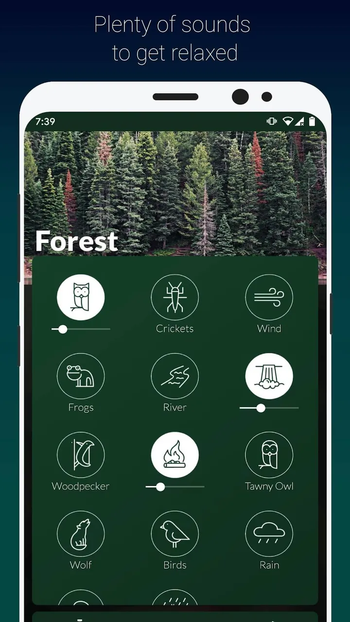 Atmosphere: Relaxing Sounds screenshot 2