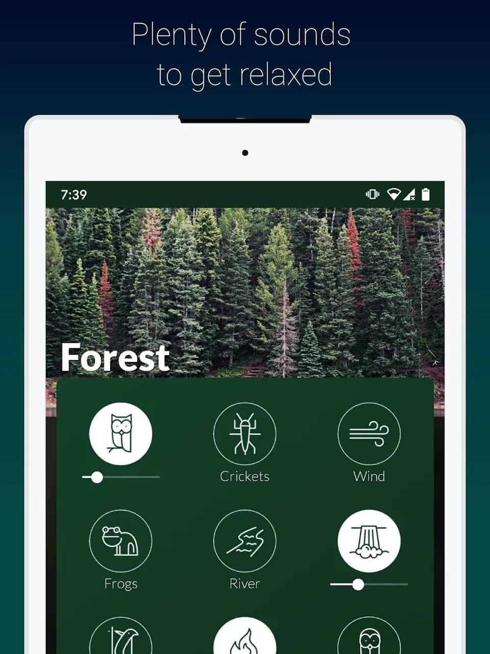 Atmosphere: Relaxing Sounds screenshot 7