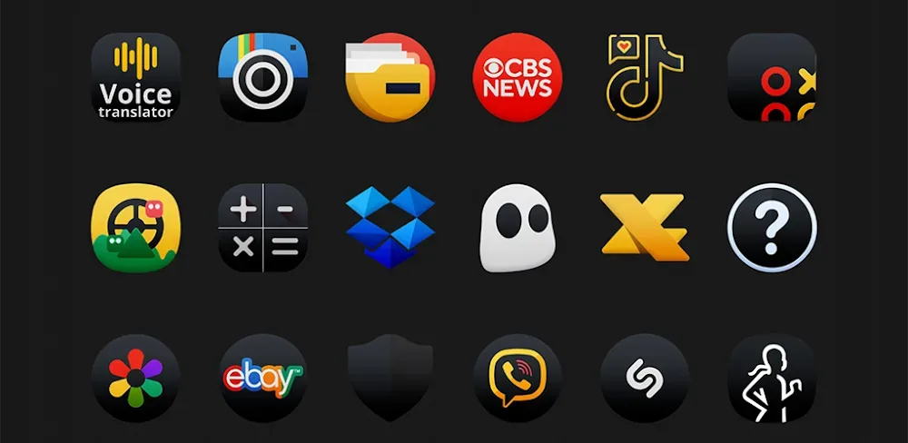 Darkonis - Icon Pack screenshot 1