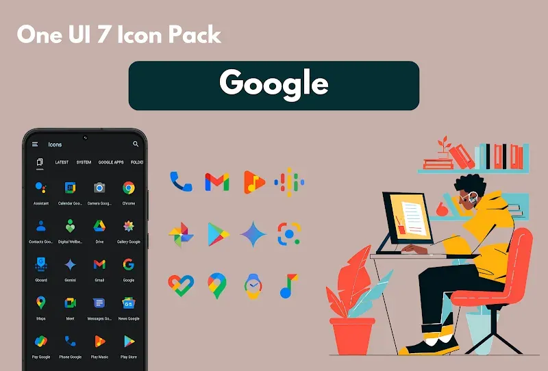 One UI 7 Icon Pack screenshot 3
