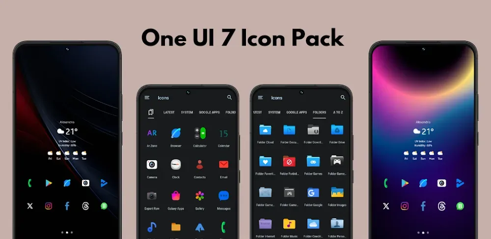One UI 7 Icon Pack screenshot 1