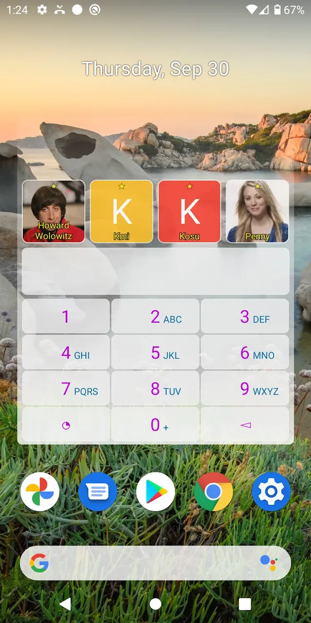 Dialer Widget screenshot 5