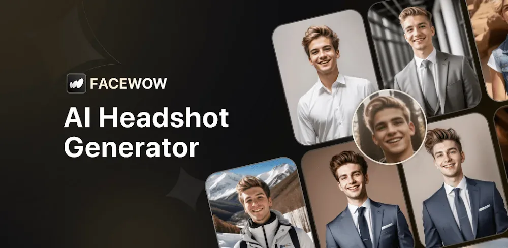 Facewow: AI Headshot Generator screenshot 1