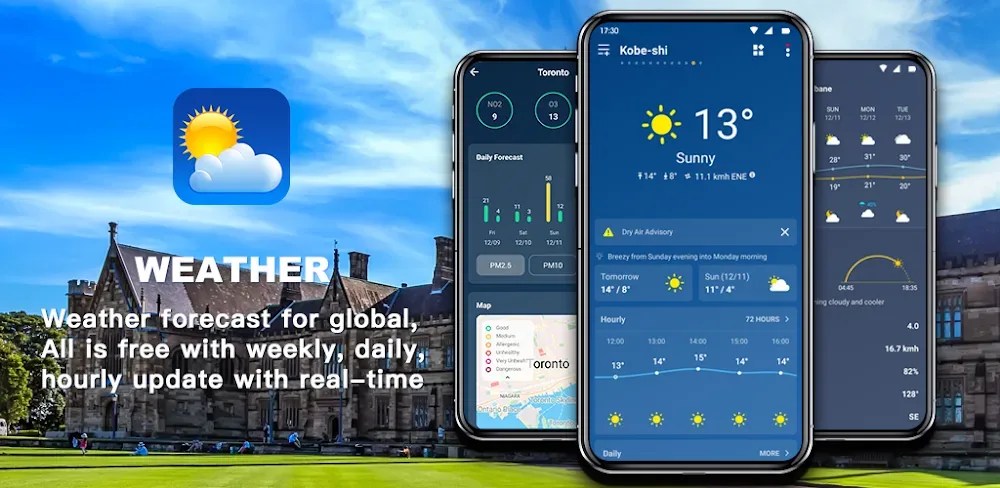 Accurate Weather App PRO screenshot 1