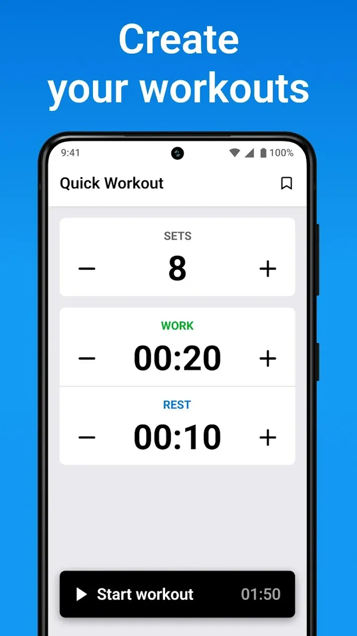 Interval Timer & Tabata Timer screenshot 4