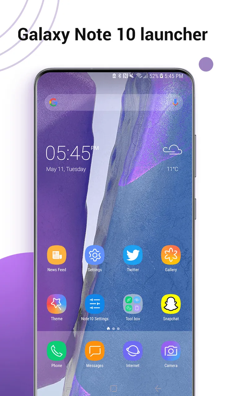 Note Launcher - Galaxy Note20 screenshot 2