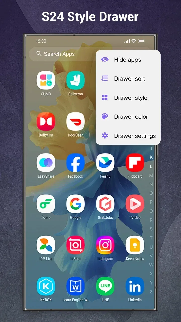 SO S24 Launcher for Galaxy S screenshot 3