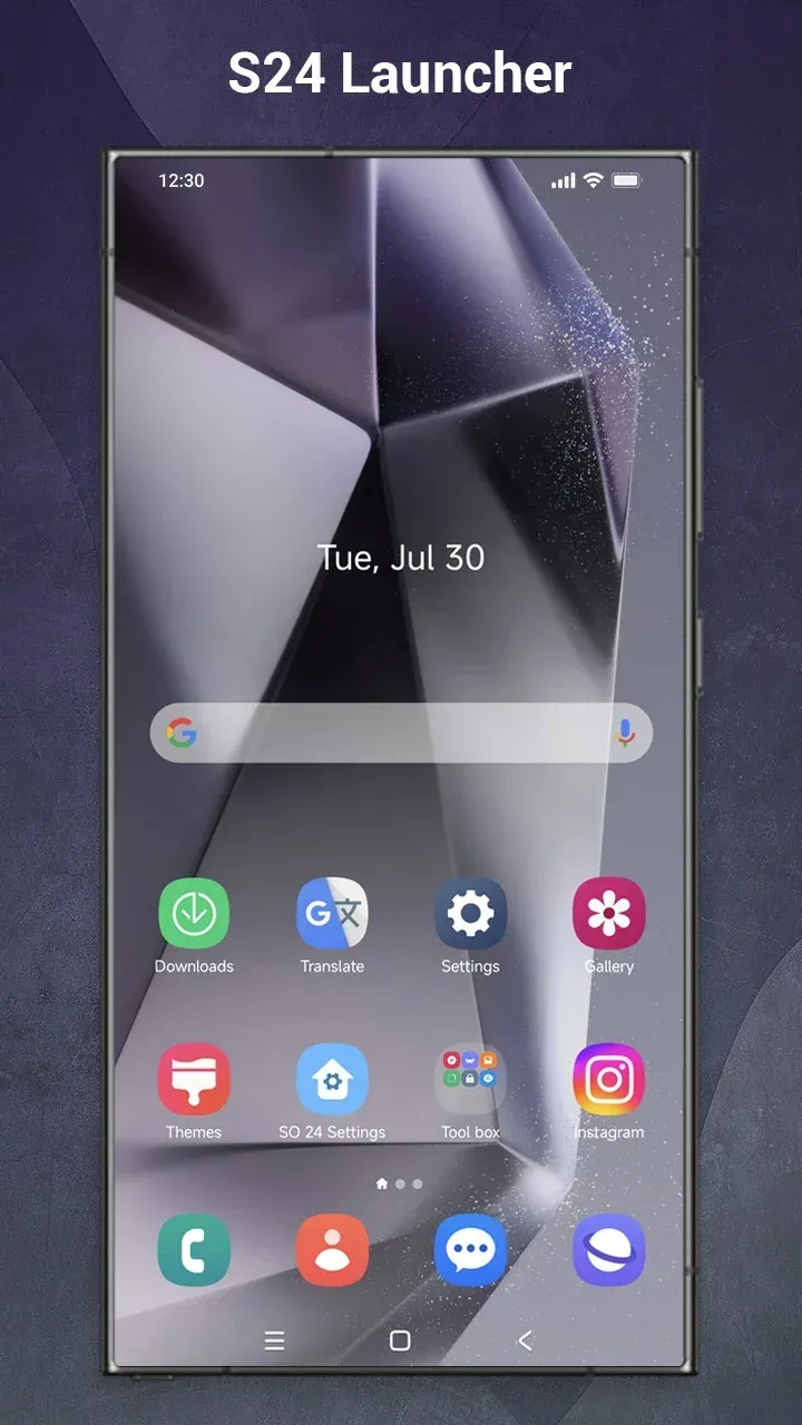 SO S24 Launcher for Galaxy S screenshot 2