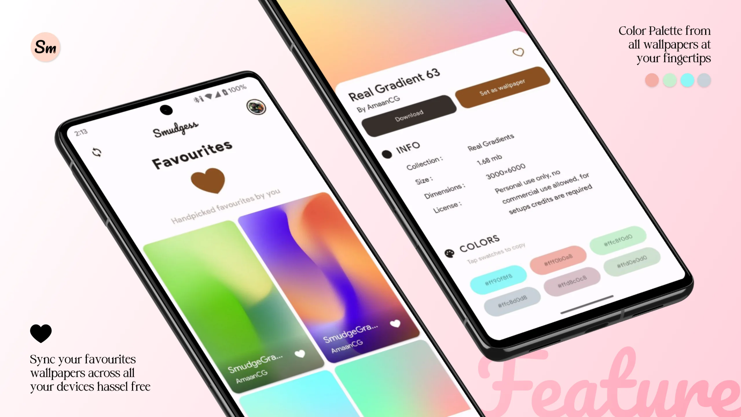 Smudgess - Gradient Wallpapers screenshot 4
