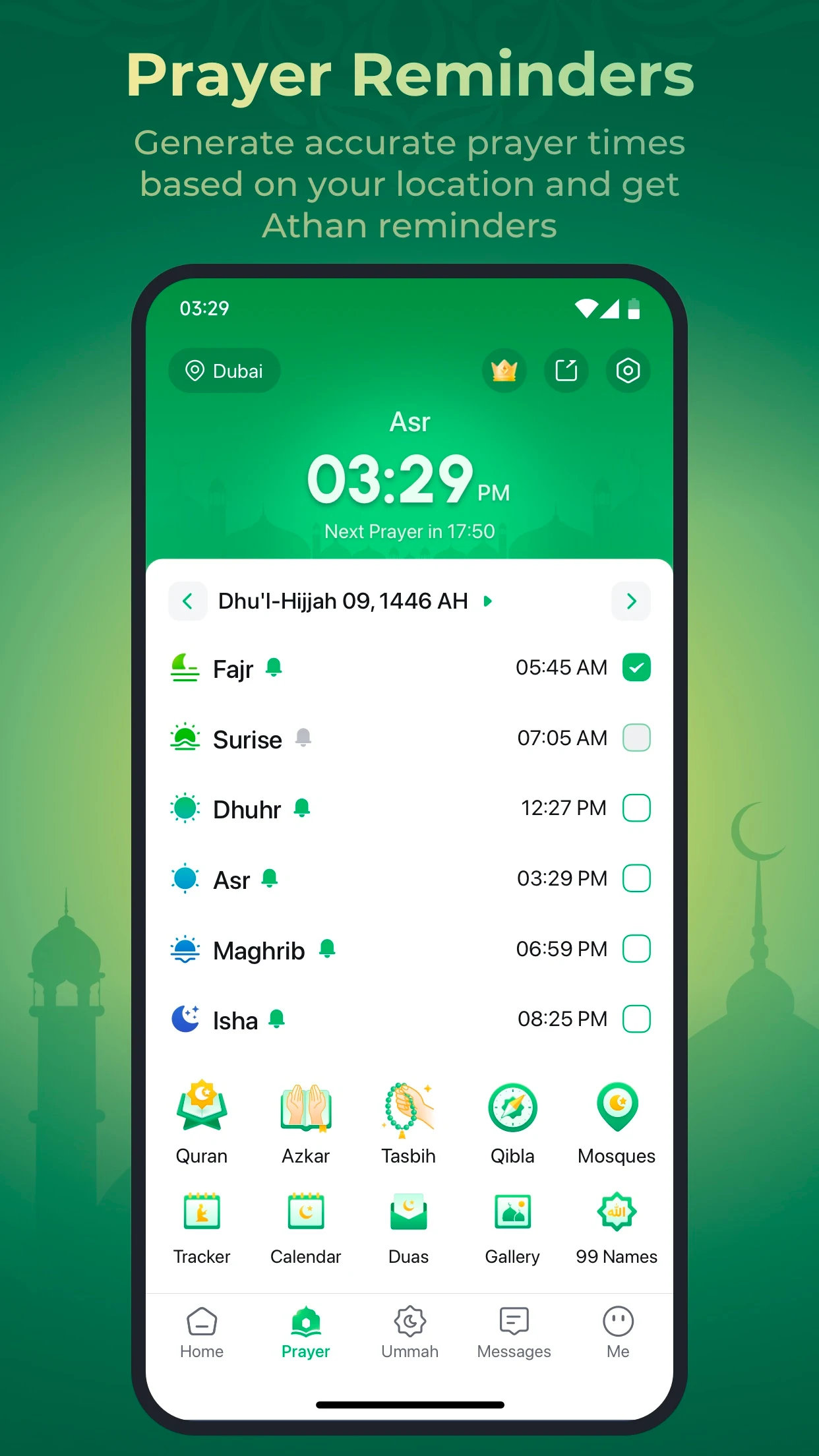 WeMuslim: Athan, Qibla & Quran screenshot 2