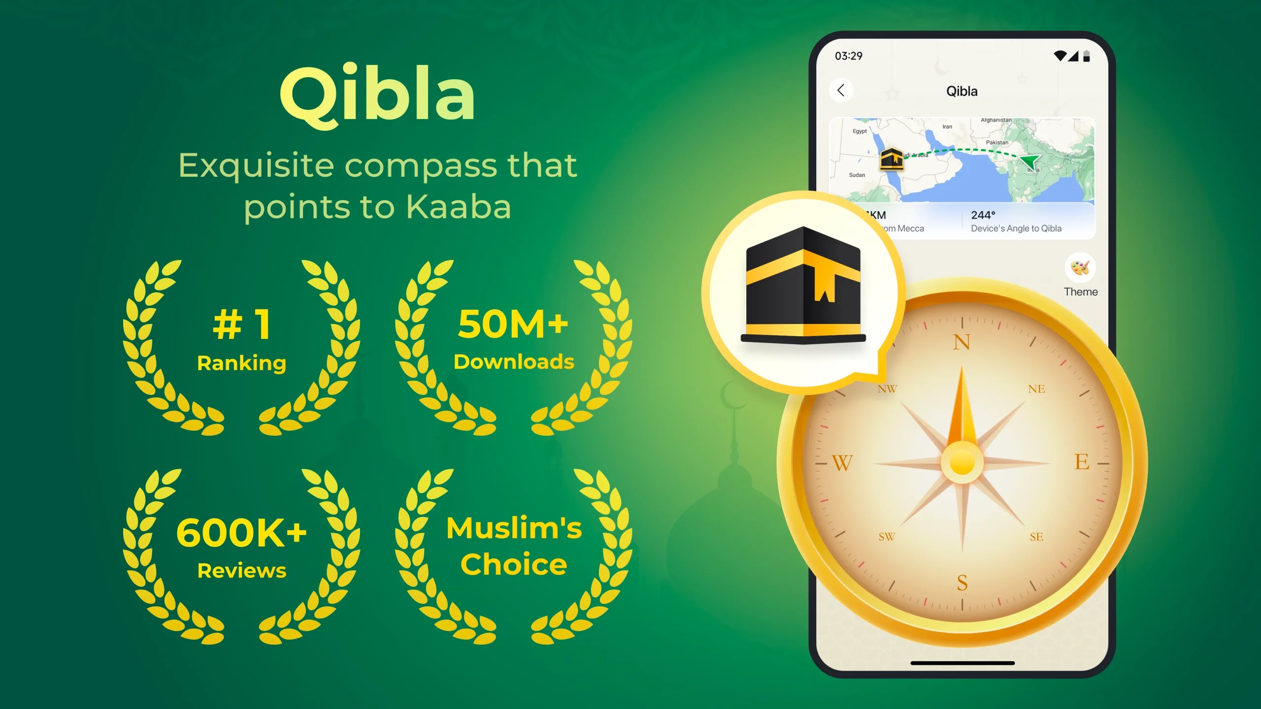 WeMuslim: Athan, Qibla & Quran screenshot 1