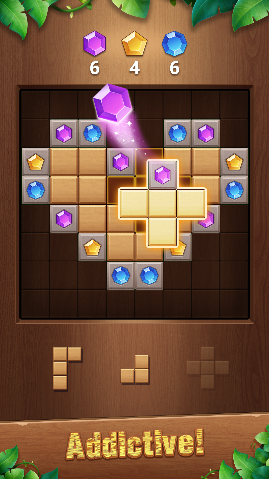 Wood Block Smash Puzzle
