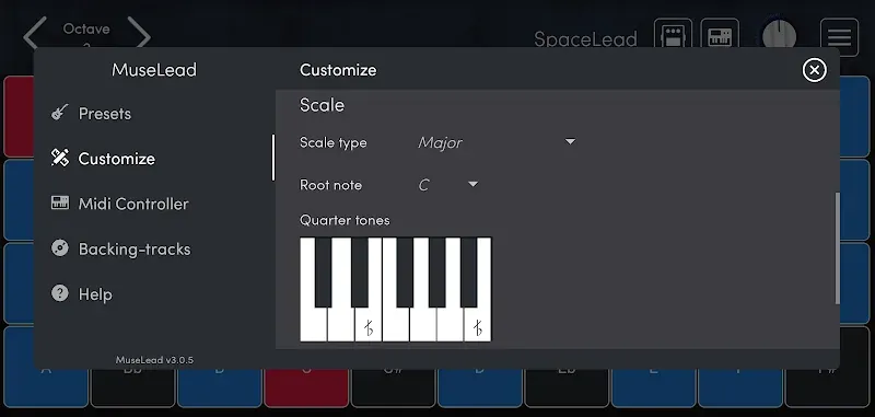 MuseLead Synthesizer screenshot 4