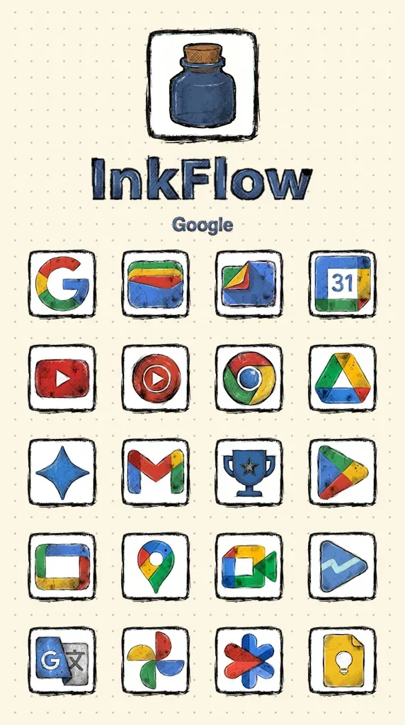 InkFlow Icon Pack screenshot 2