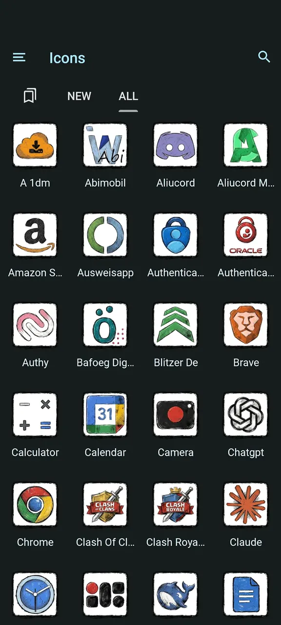 InkFlow Icon Pack screenshot 3