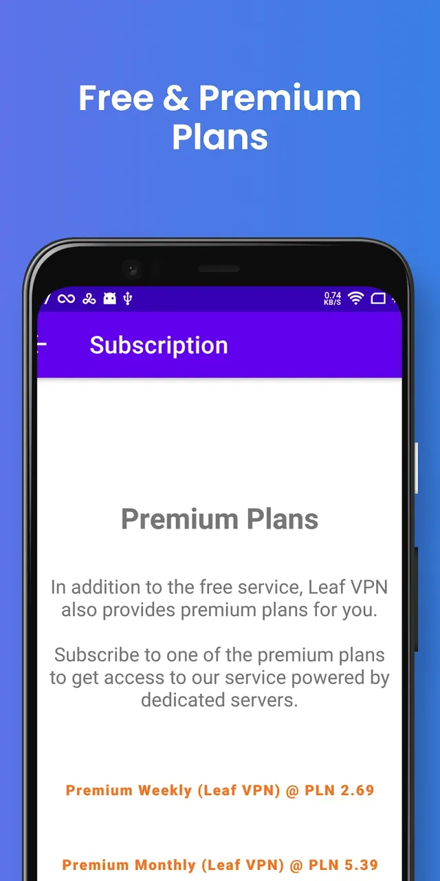 Leaf VPN screenshot 4