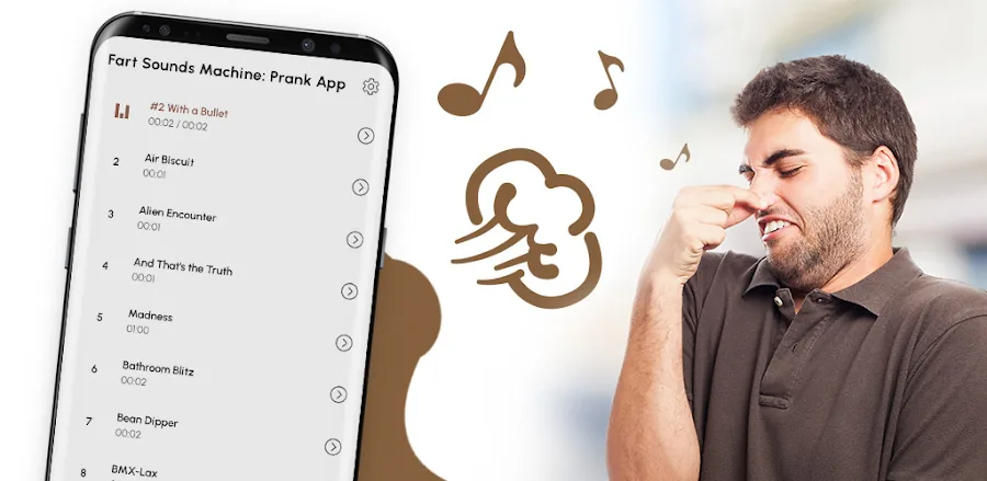 Fart Sounds Machine Prank screenshot 1