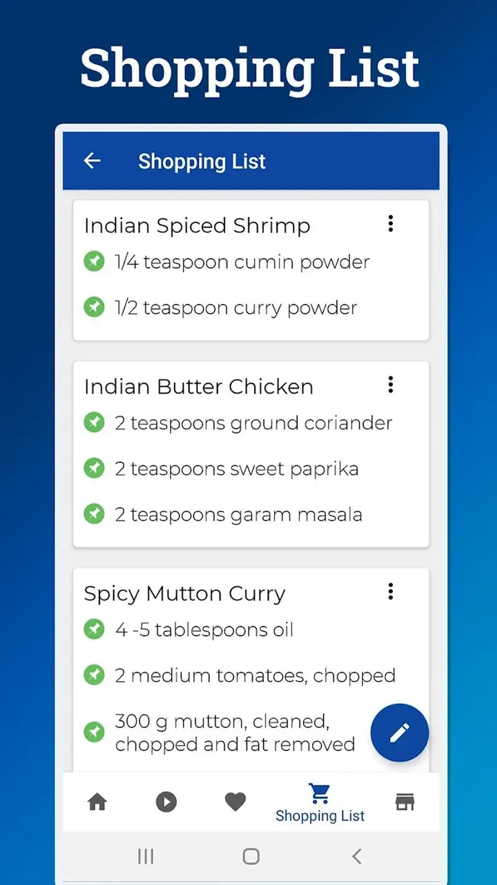 Indian Recipes screenshot 6