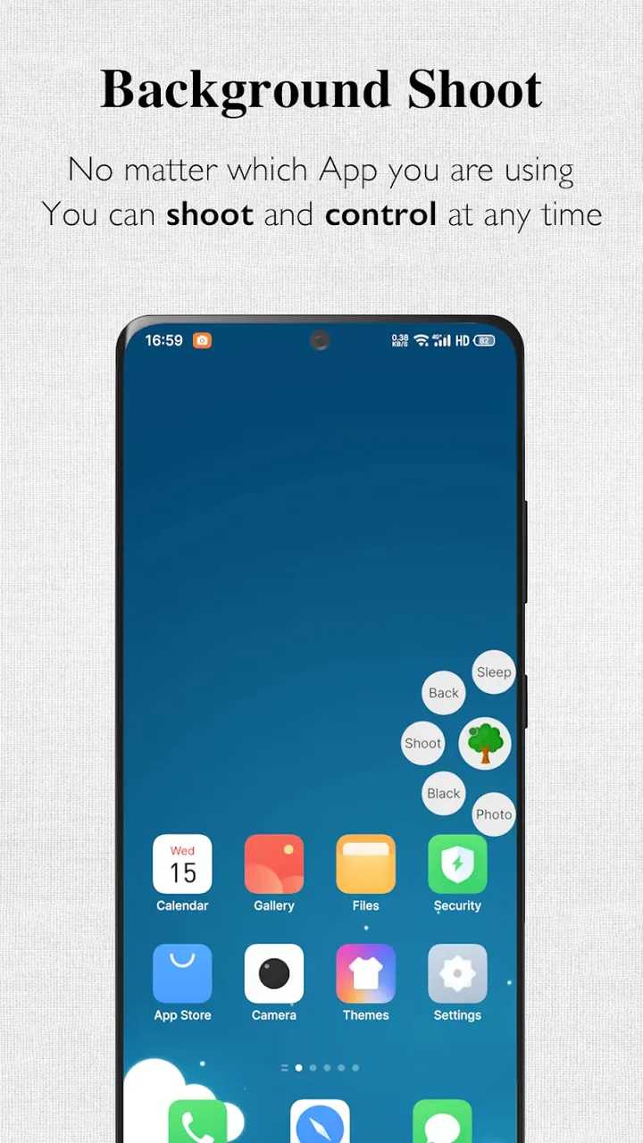 Background Camera ~ Very Safe screenshot 2