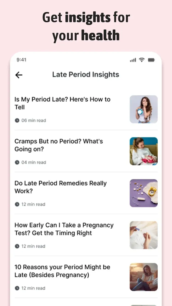 Period Tracker Ovulation Cycle screenshot 6