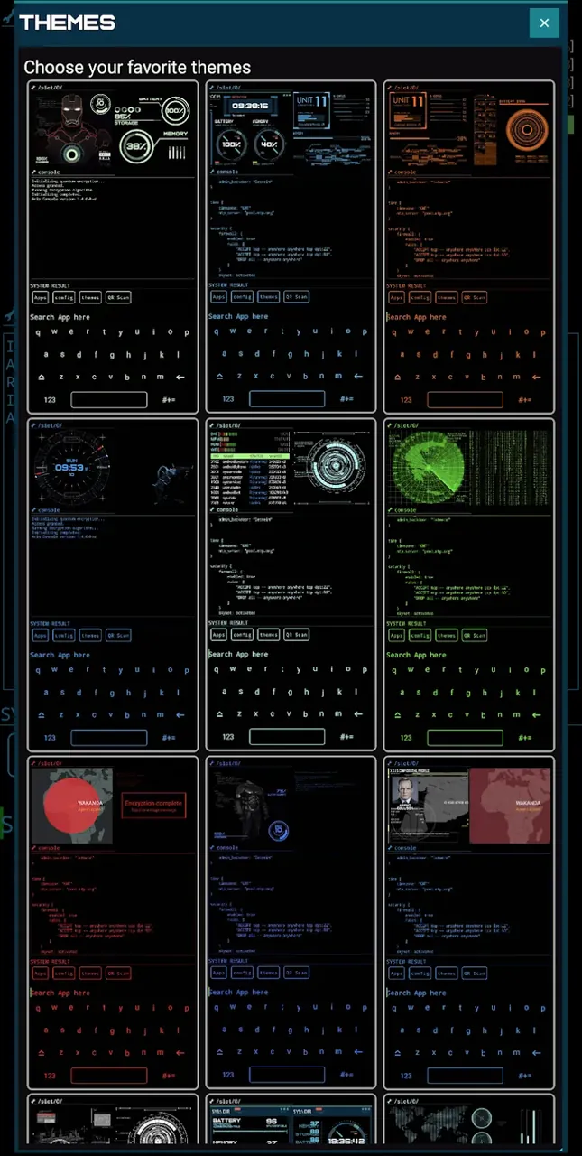 Aris Hacker Launcher screenshot 3