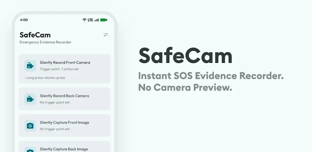 SafeCam screenshot 1