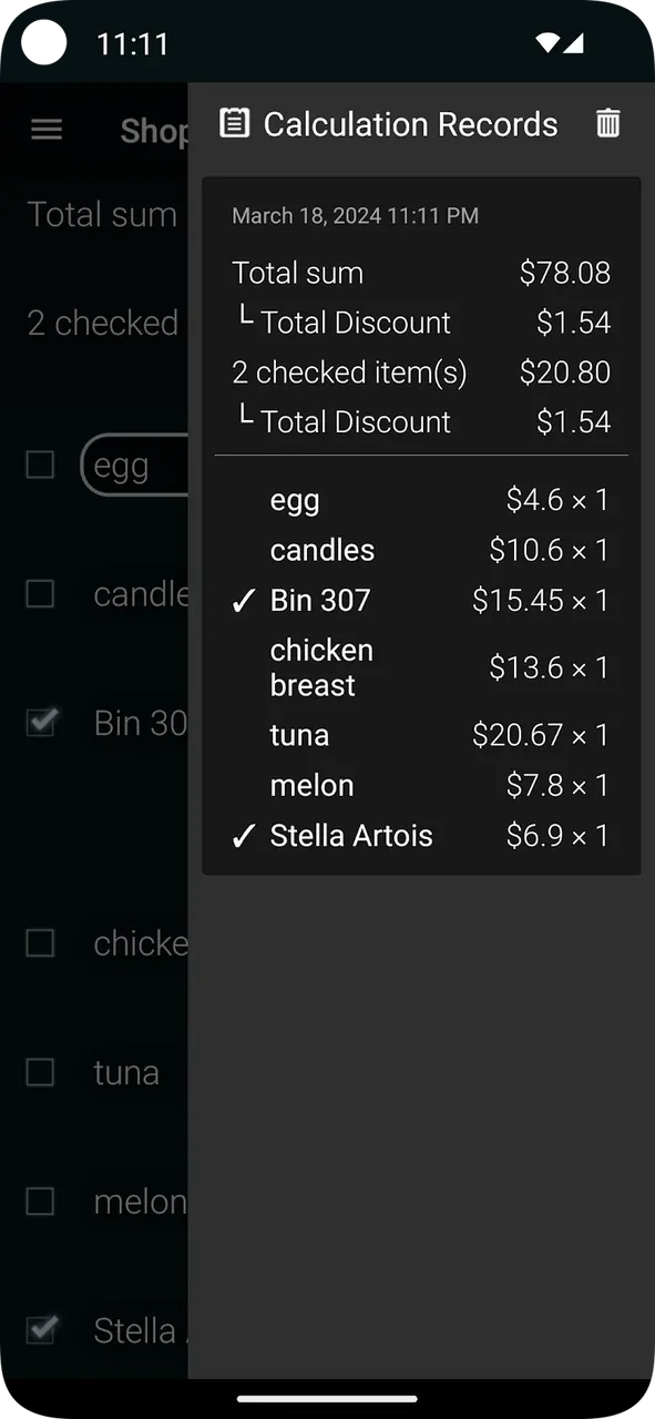 Shopping Calculator screenshot 6