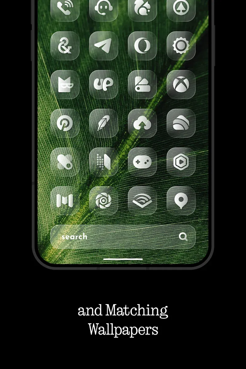 Glass Icons (Nothingness) screenshot 5