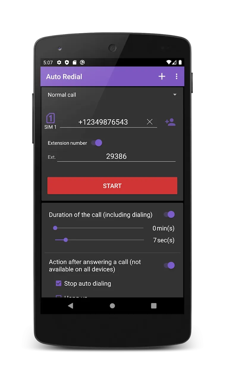 Auto Redial screenshot 2