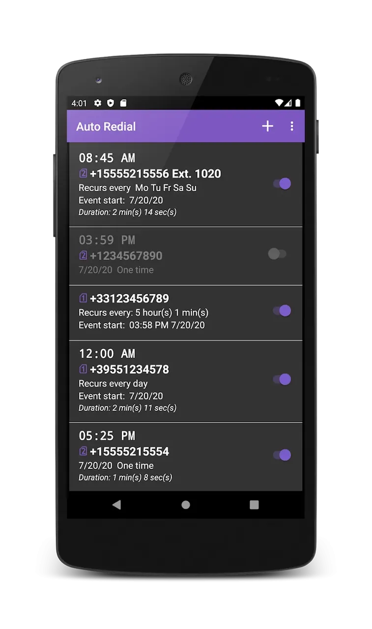 Auto Redial screenshot 5