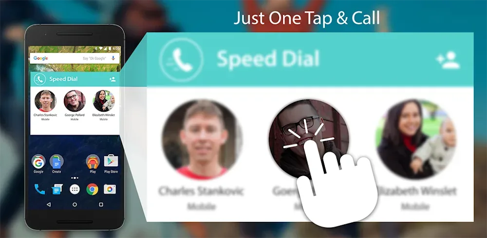Speed Dial Widget screenshot 1