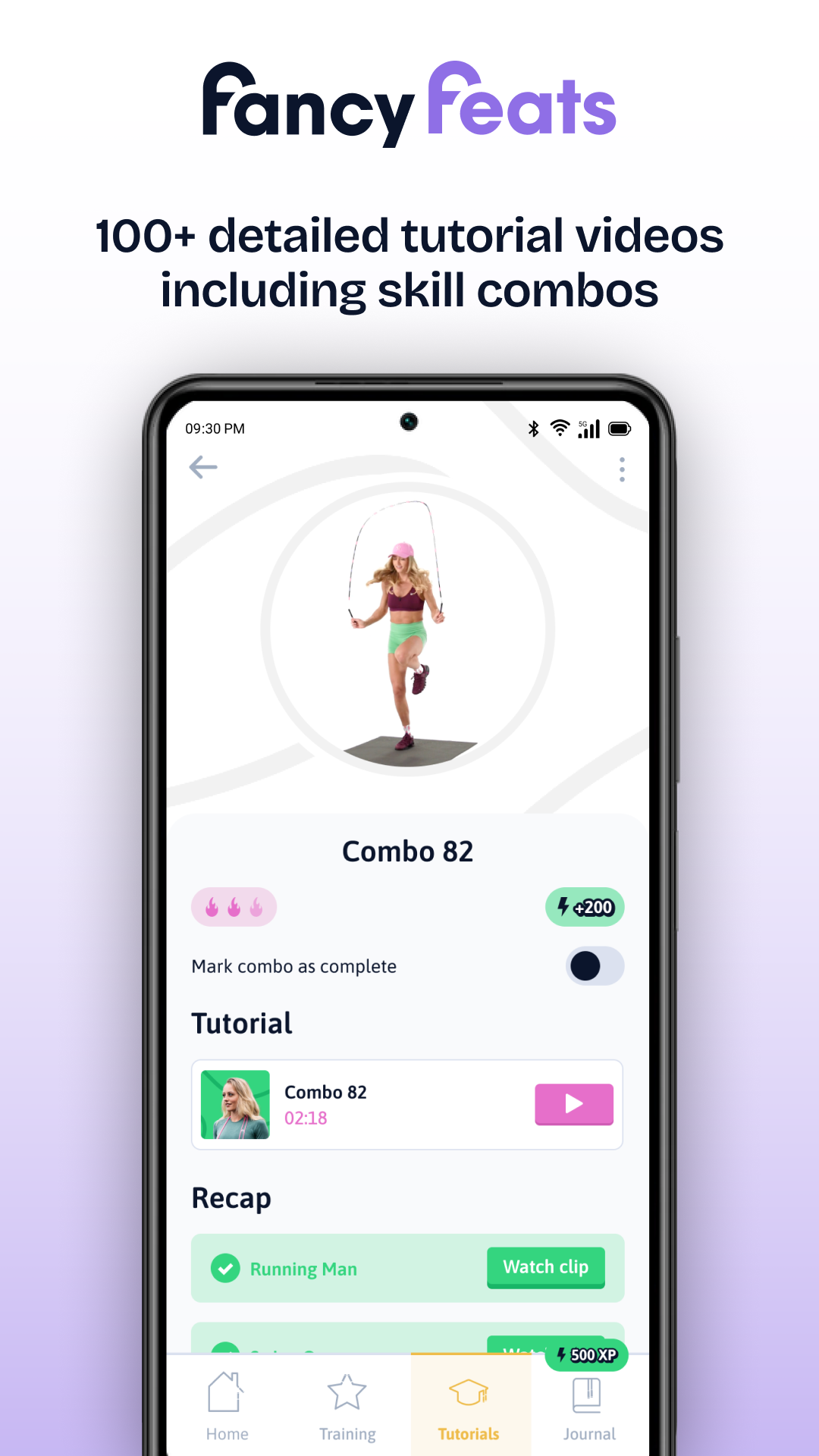 Fancy Feats -The Jump Rope App screenshot 5
