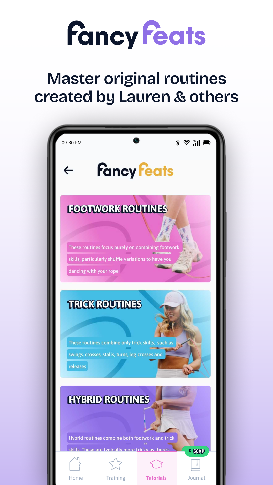 Fancy Feats -The Jump Rope App screenshot 3