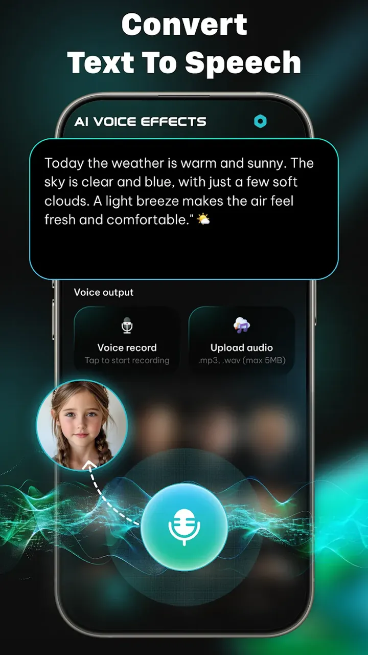 AI Voices - Text to Speech (AI Voice Changer & Generator) screenshot 2