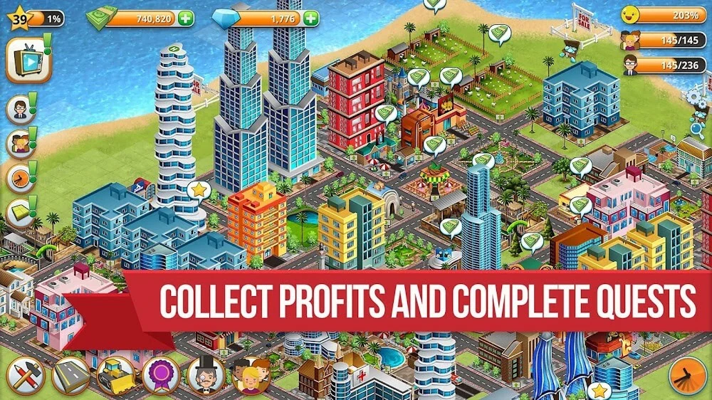 Village Island City Simulation screenshot 4