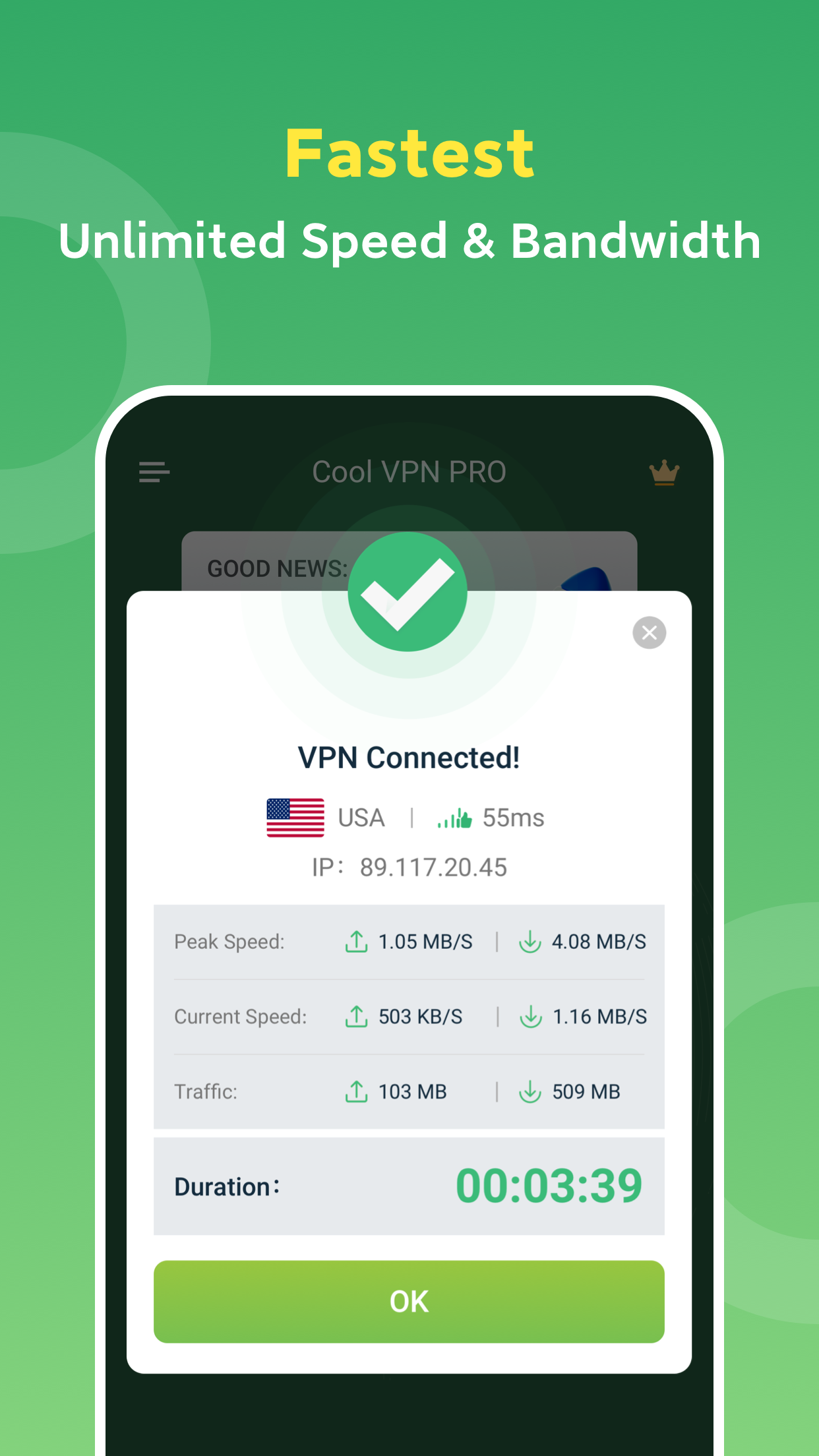 Cool VPN Pro: Secure VPN Proxy screenshot 3