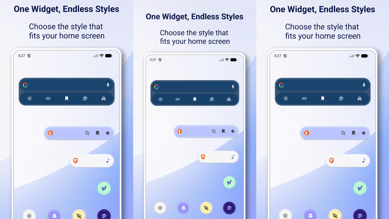 Zerch: Search Widget & App screenshot 1