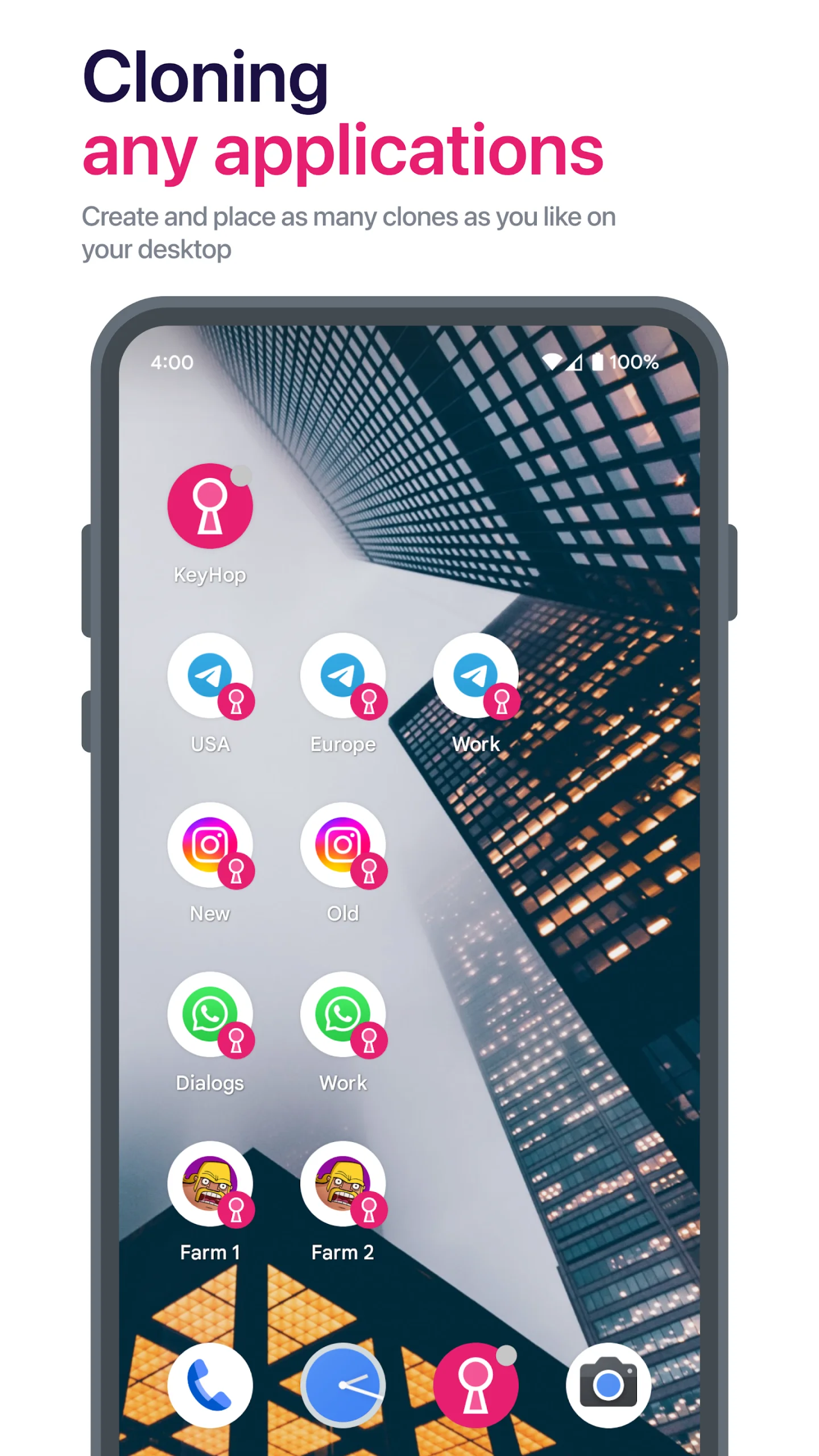 KeyHop - App cloner & VPN screenshot 5