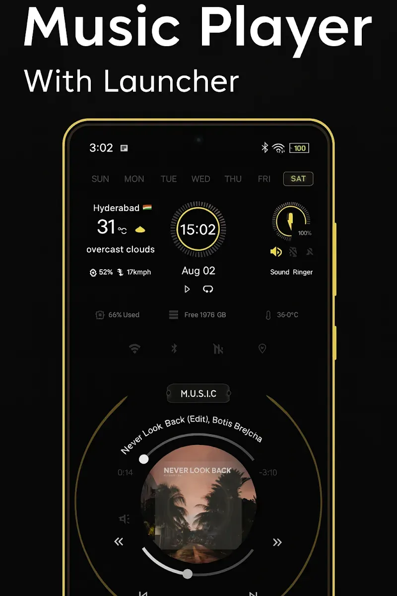 Jarvis Scifi: Epic Launcher screenshot 4