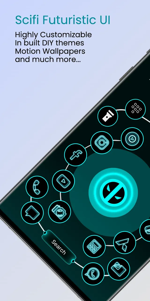 Jarvis Scifi: Epic Launcher screenshot 2