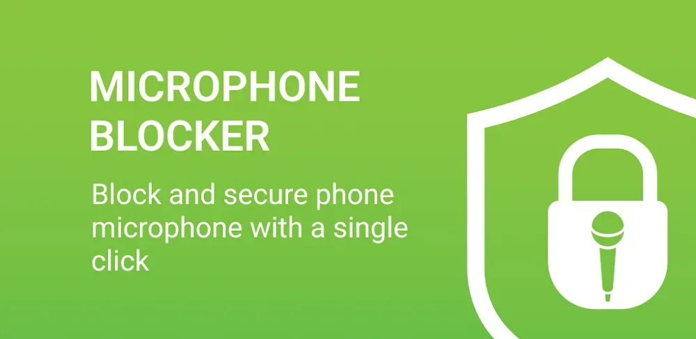 Microphone Blocker - Anti Spy screenshot 1