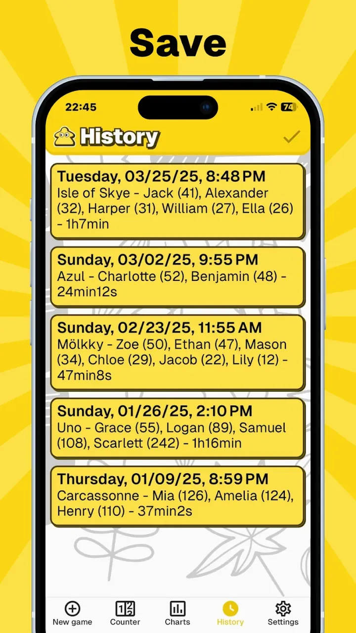 MyScoreTracker screenshot 5