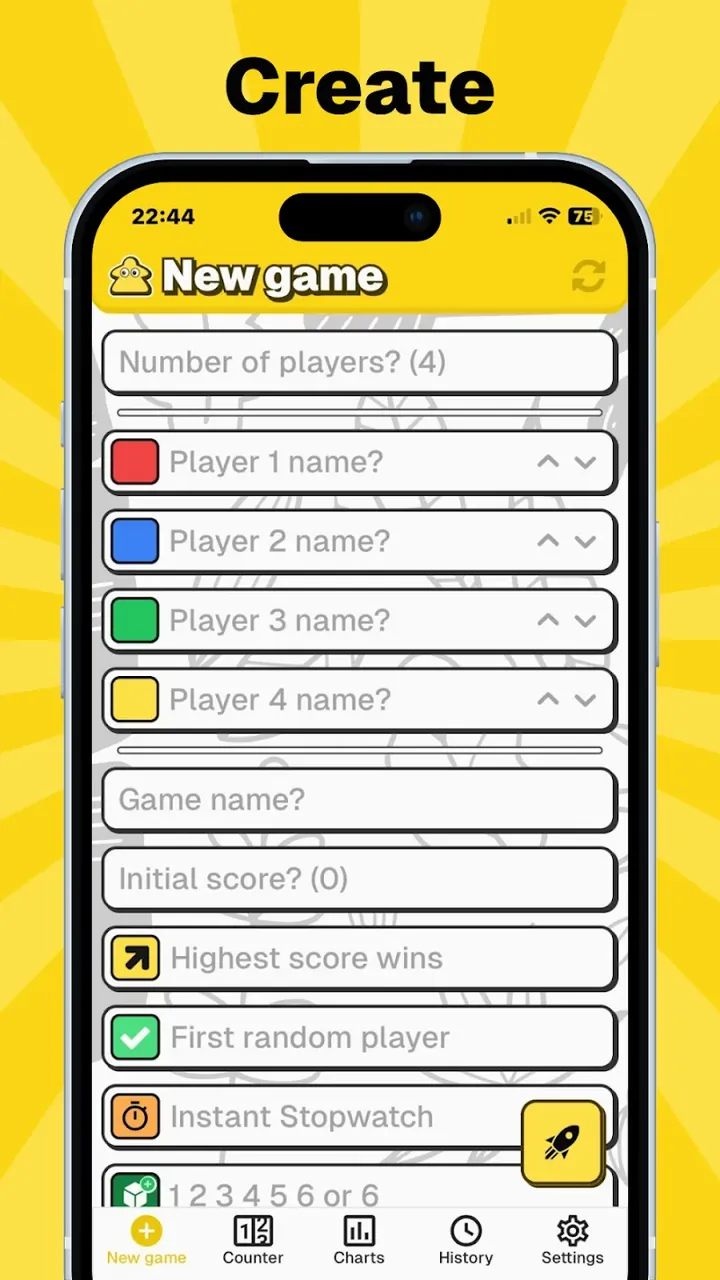 MyScoreTracker screenshot 2