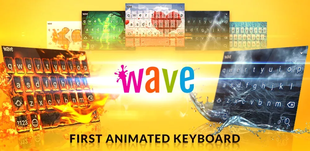 Wave Keyboard screenshot 1