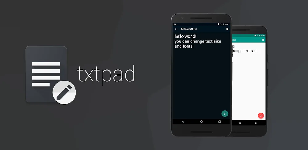 txtpad+ screenshot 1