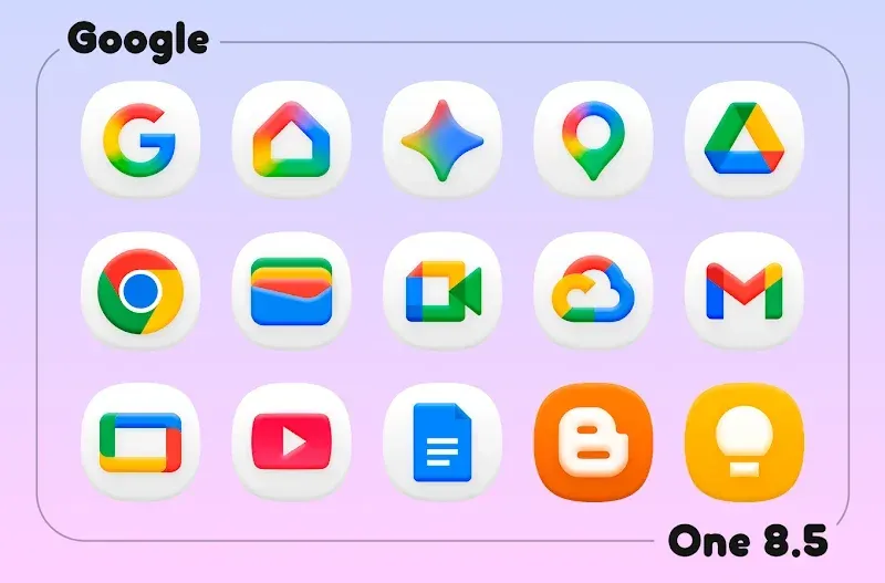 One 8.5 - Icon Pack screenshot 3