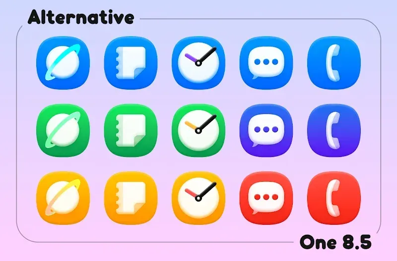 One 8.5 - Icon Pack screenshot 4