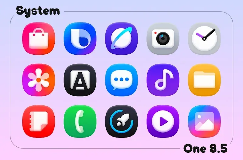 One 8.5 - Icon Pack screenshot 6