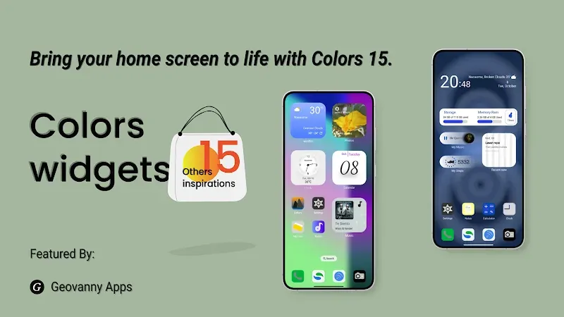 Color Widgets 17 for KWGT screenshot 2